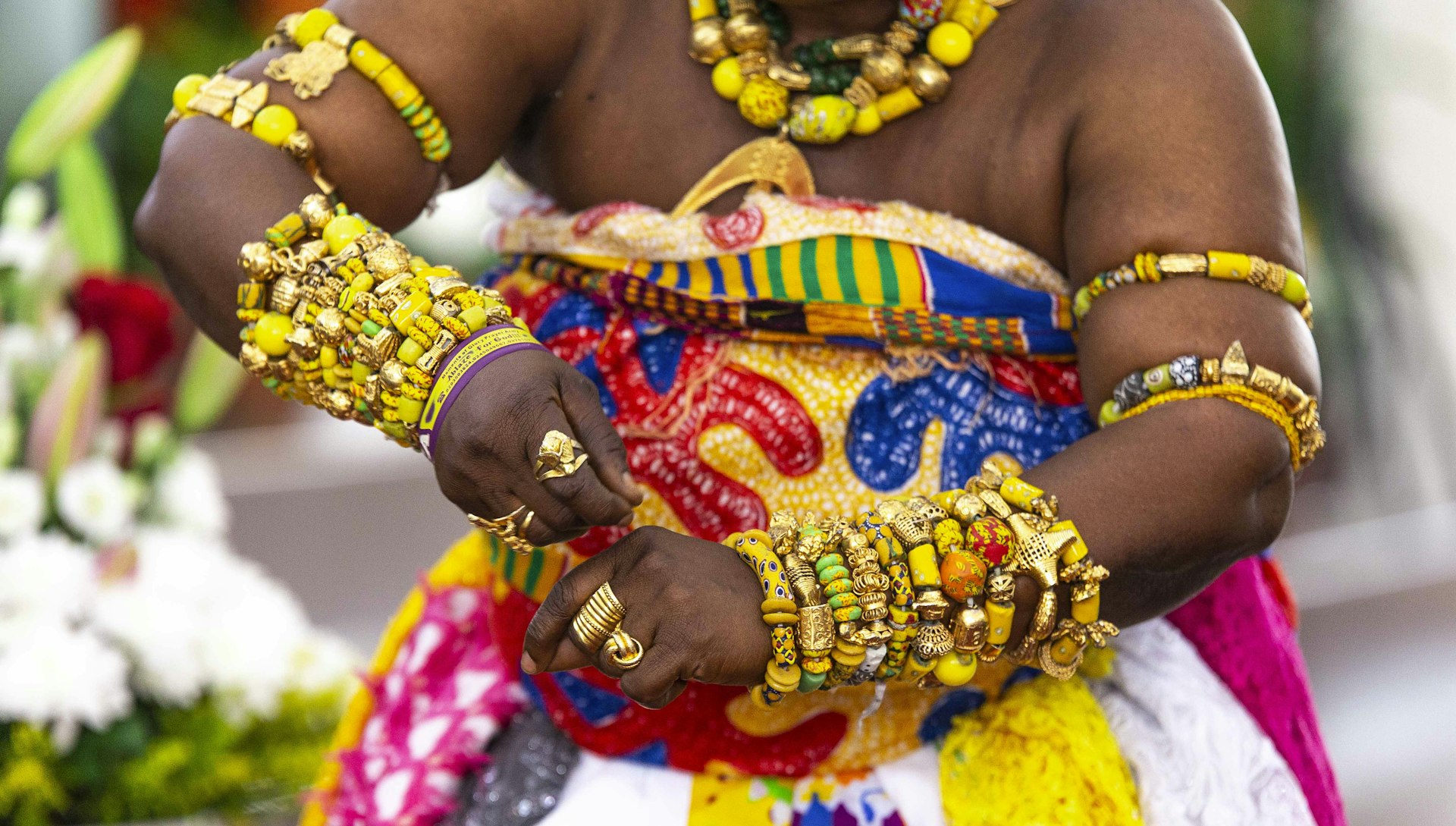 Market color and cultural craft in Kumasi